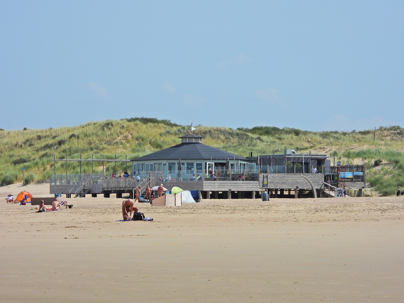 Strandpavillon van Houten