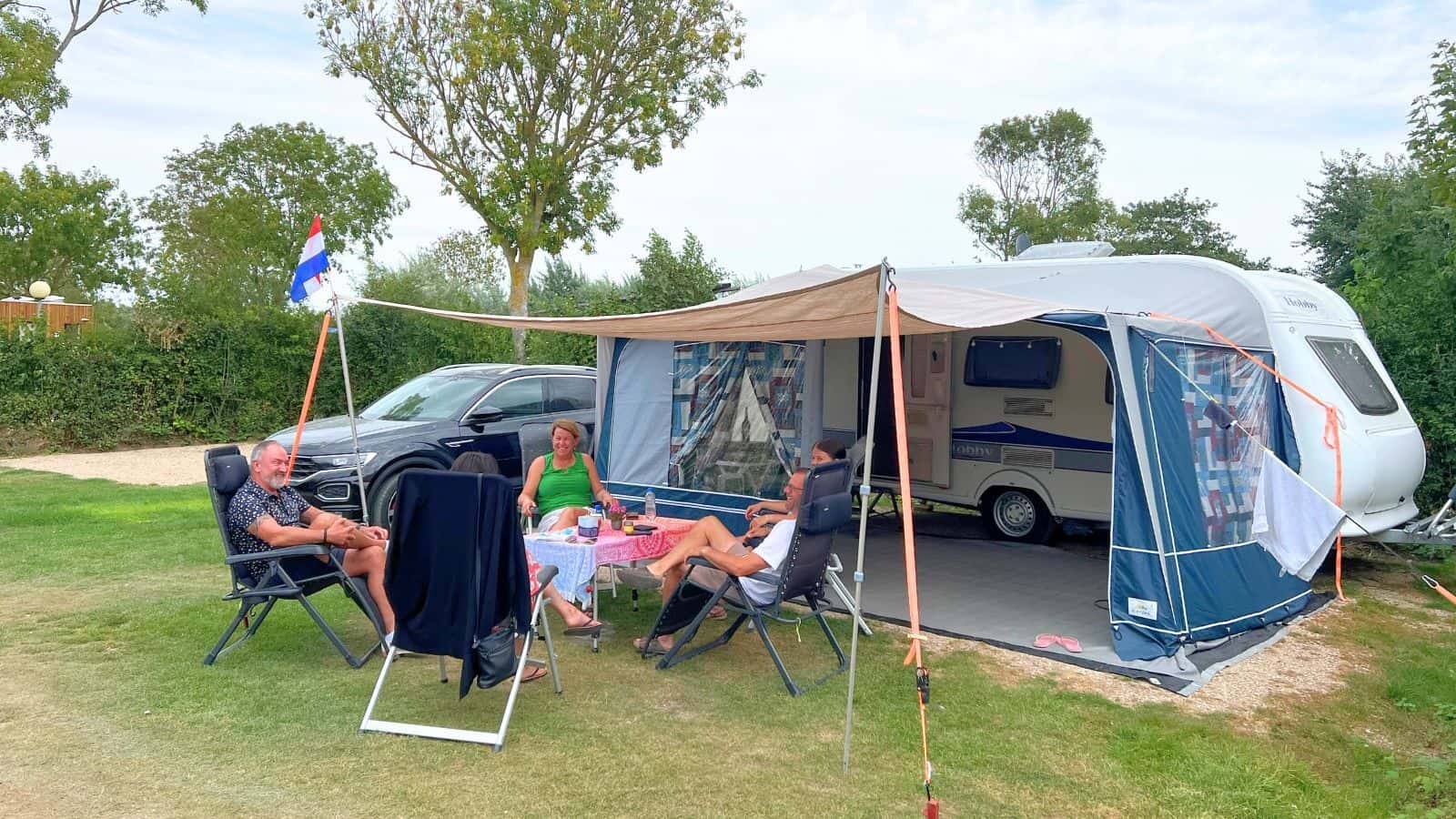 Comfort kampeerplaats