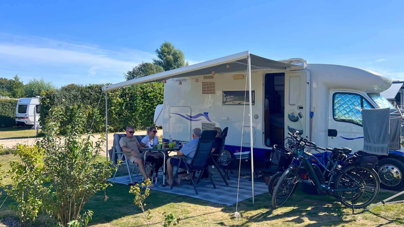 Basis XXXL camperplaats