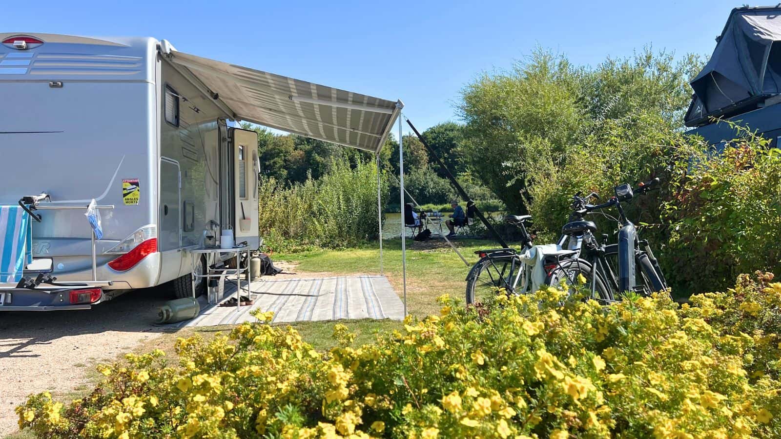 Comfort XL Wohnmobilplatz mit Steg (max. 10 Meter)
