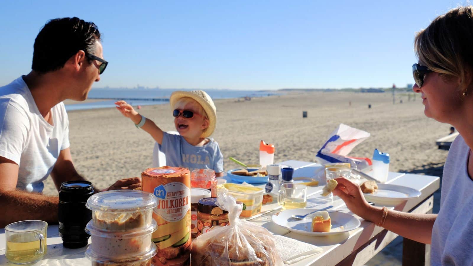 Frühstück am Strand
