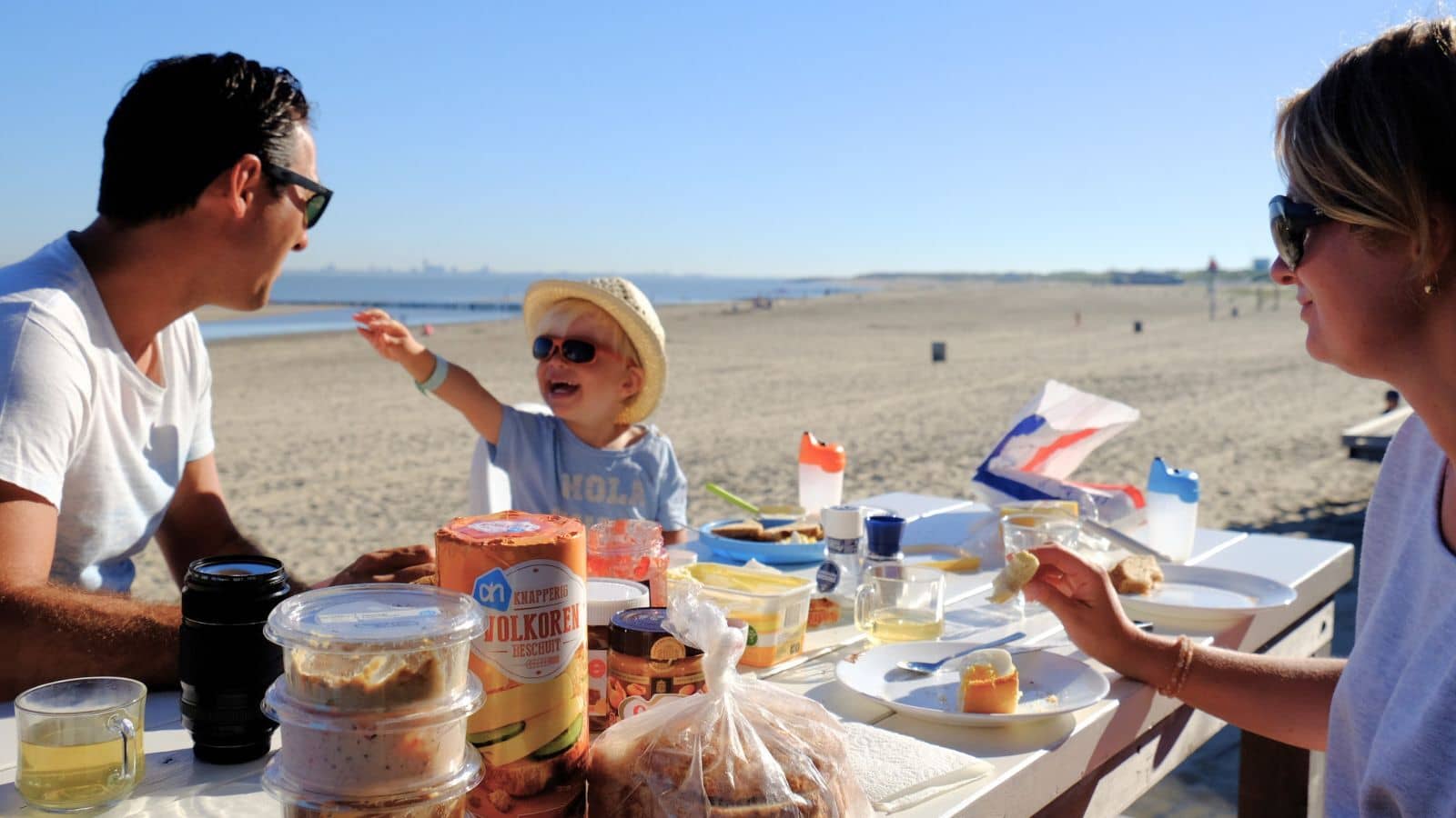 Frühstück am Strand