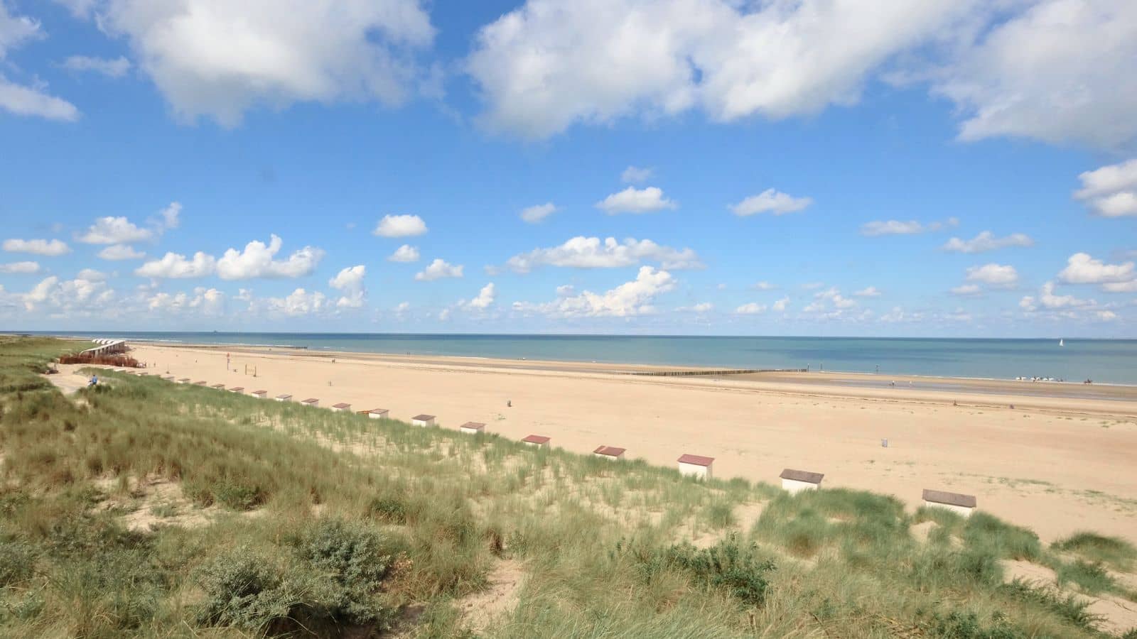 Mooie werkplek aan zee